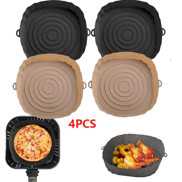 EasyClean Silicone Air Fryer Mats