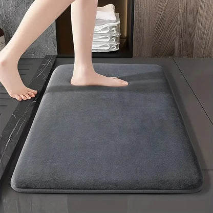 Super absorbent bath mat