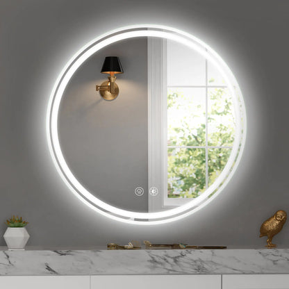 Round LED Bathroom Mirror