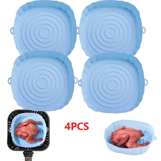 EasyClean Silicone Air Fryer Mats