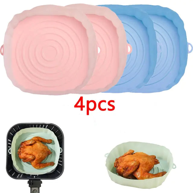 EasyClean Silicone Air Fryer Mats