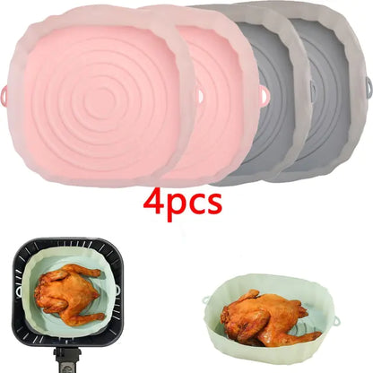 EasyClean Silicone Air Fryer Mats