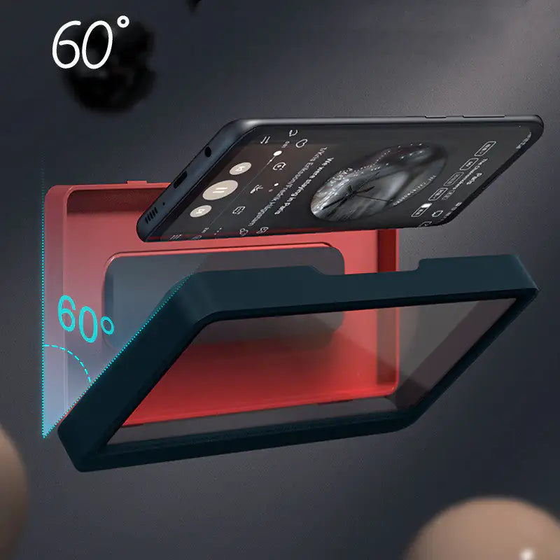 Waterproof Wall Mounted Phone Case Anti-fog