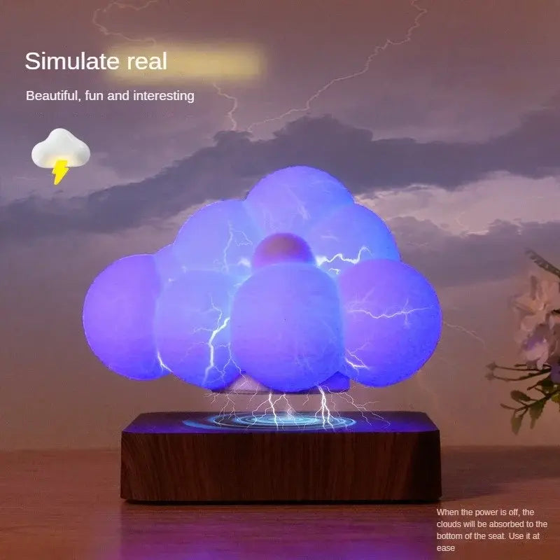 Novelty Magnetic Levitation Cloud Lamp