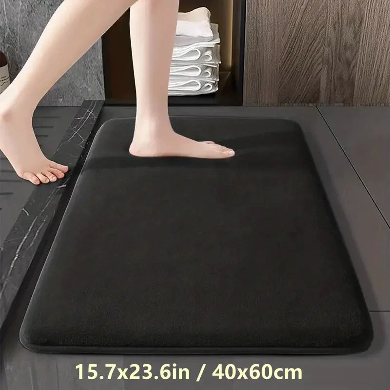 Super absorbent bath mat