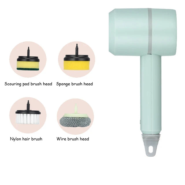 Cordless Electric Spin Scrubber Brush