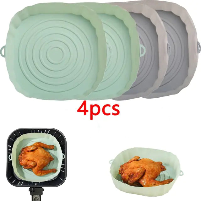 EasyClean Silicone Air Fryer Mats