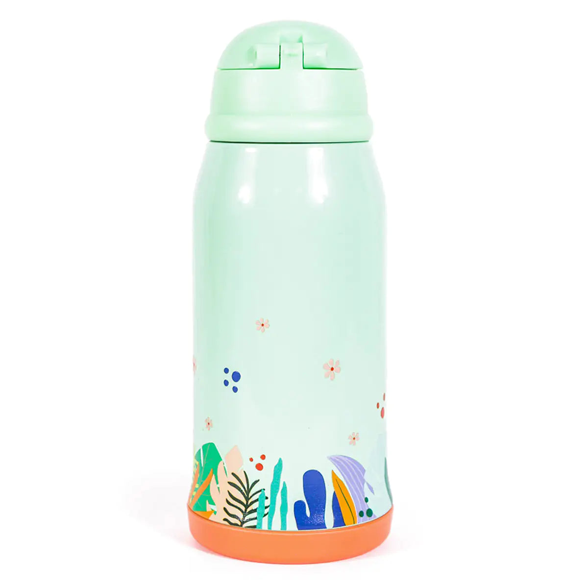 Kids Water Bottle with Bag Jungle Friends