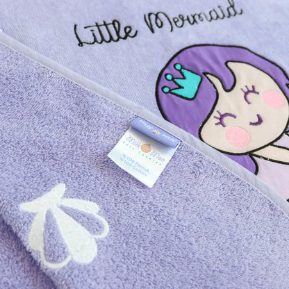 Milk&Moo Kids Poncho Little Mermaid