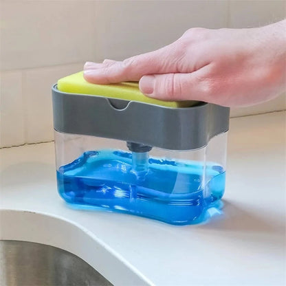 Multifunction Soap Dispenser Sponge