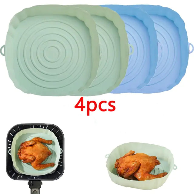 EasyClean Silicone Air Fryer Mats