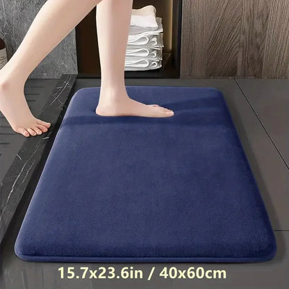 Super absorbent bath mat