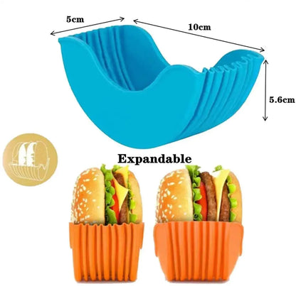 Silicone Shelf Hamburger Tools Fixed Rack Holder