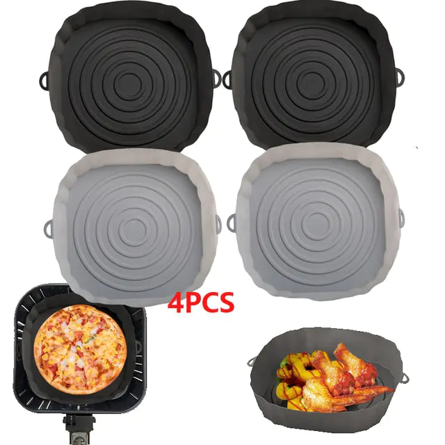 EasyClean Silicone Air Fryer Mats