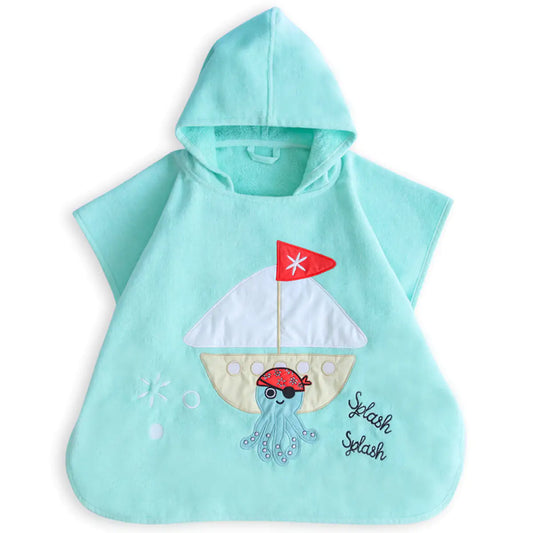 Milk&Moo Kids Poncho Sailor Octopus