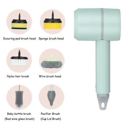 Cordless Electric Spin Scrubber Brush