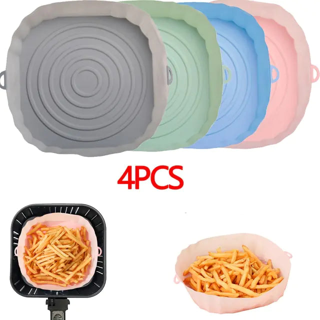 EasyClean Silicone Air Fryer Mats