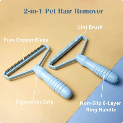 The DualBlade Lint Remover