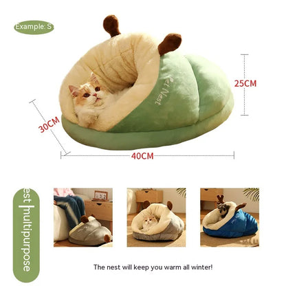 CozyPaws Winter Pet Slippers