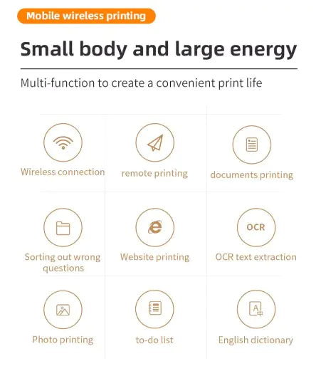 A4 Wireless Thermal Printer