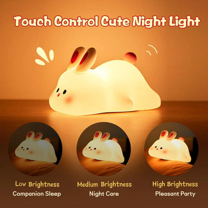 Cute LED Night Light Touch Sensor