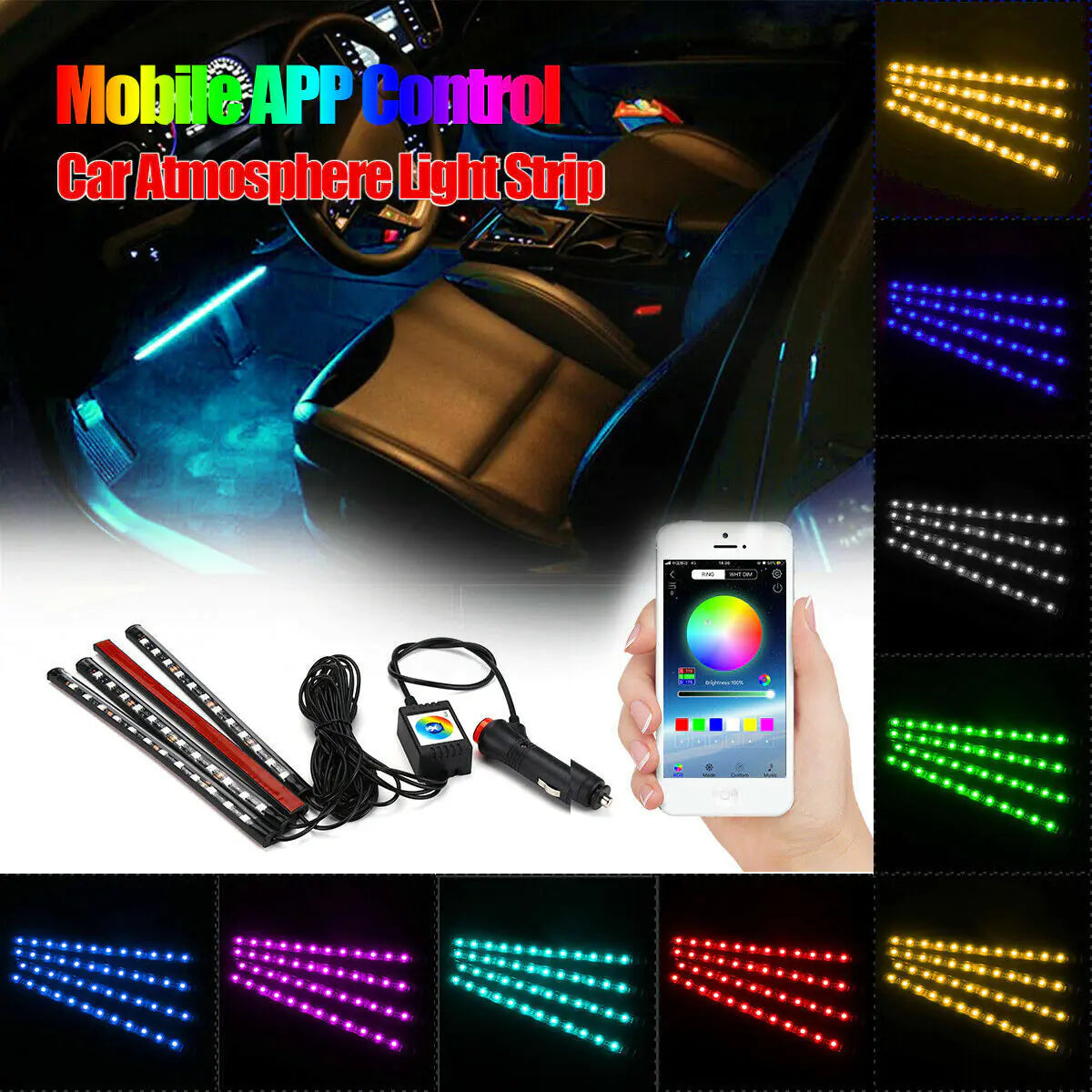 LumiFlex Car Interior LED Kit